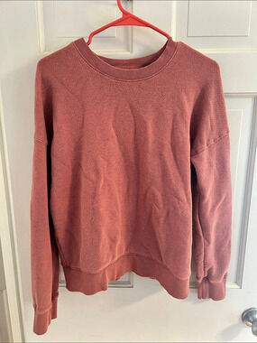 Madewell Pink Crewneck Sweatshirt Like New